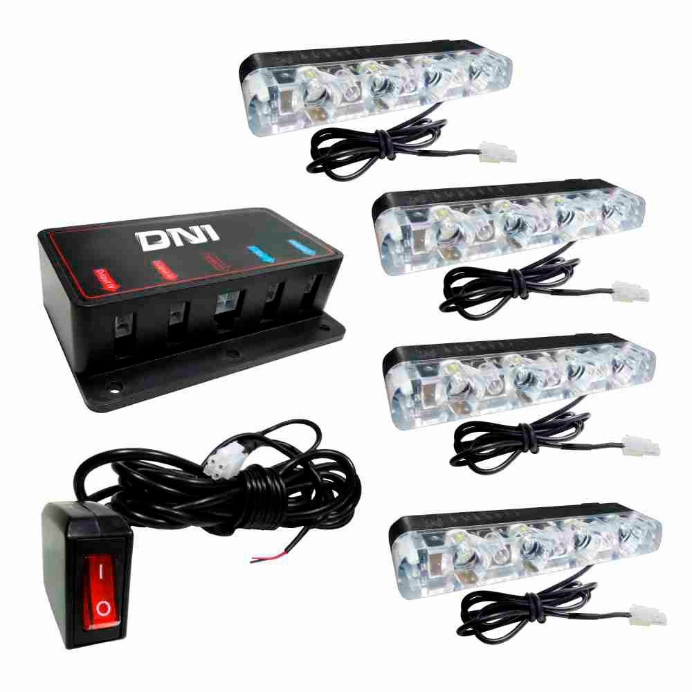 FAROL AUXILIAR STROBO LED