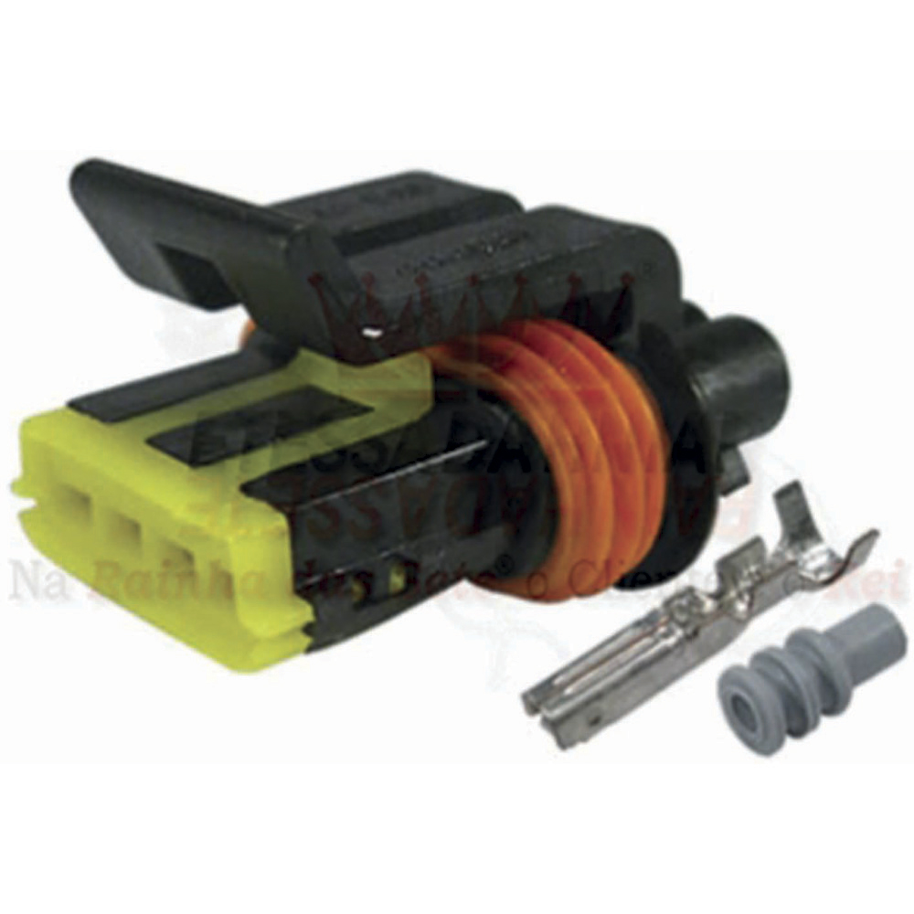 CONECTOR PARA SENSOR MAP/SENSOR DE FLUXO/ATUADOR DA MACHA LENTA/MODULO HEI