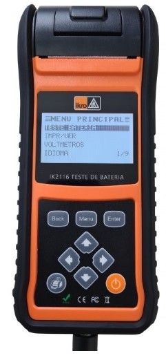 TESTE DE BATERIA