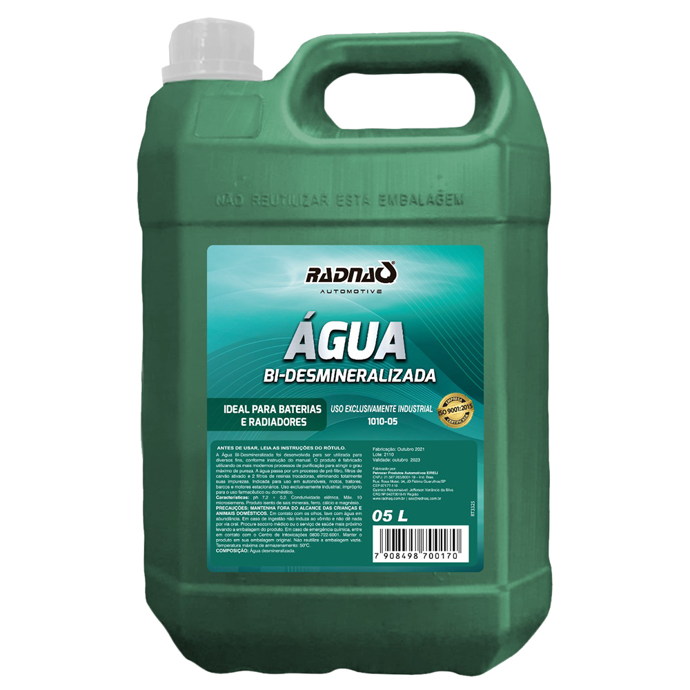 AGUA DE BATERIA / RADIADOR